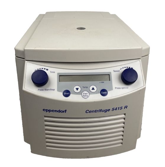 A repaired Eppendorf 5415R refrigerated centrifuge